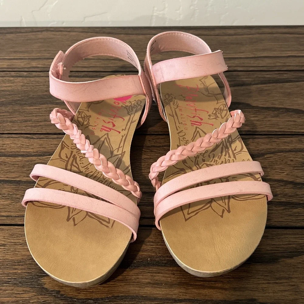 Girl's Blowfish Malibu, Goya Sandal  - Toddler Size 4 Cheeky Pink Rose Quartz